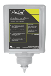 Raphael Anti Bac Foam Soap - 6 x 1L