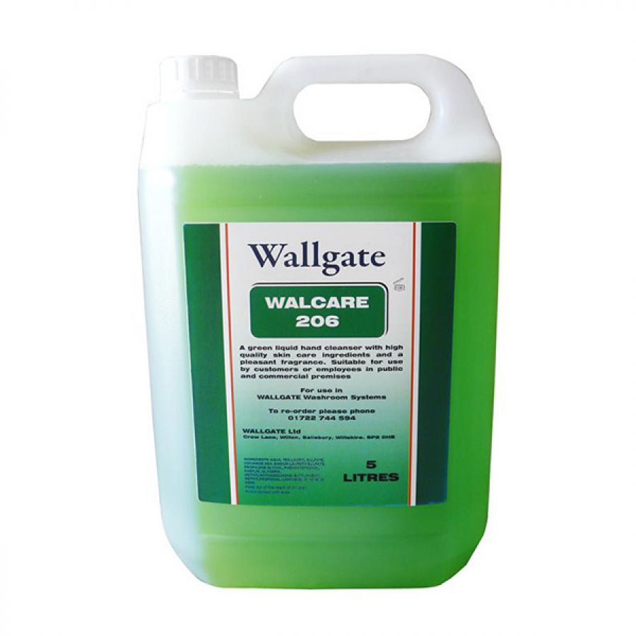 Wallgate Walcare 206 Gold Liquid Soap - 5L
