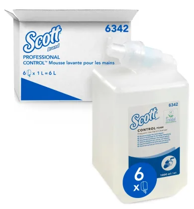 Hand Cleanser- Kleenex - Antibacterial - Clear - 6 x 1L