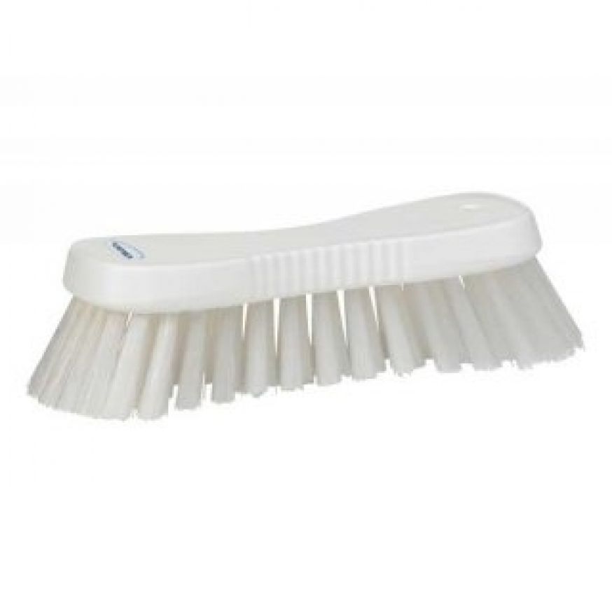 Vikan Hygiene Hand Scrub Brush - Stiff - 185mm - Each - AUK Hygiene