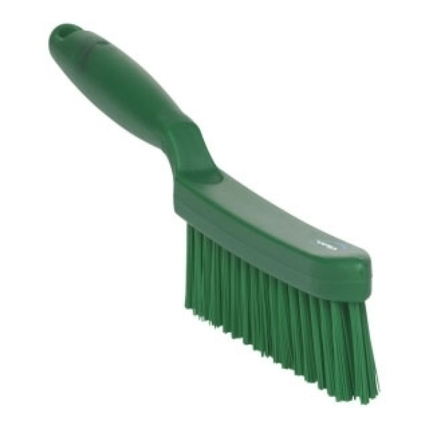 Slim Hand Brush - Vikan Hygiene - Short Handle - Stiff - 300mm 