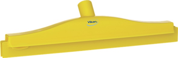 Vikan Hygienic Floor Squeegee with Replacement Cassette - 400mm - Yellow