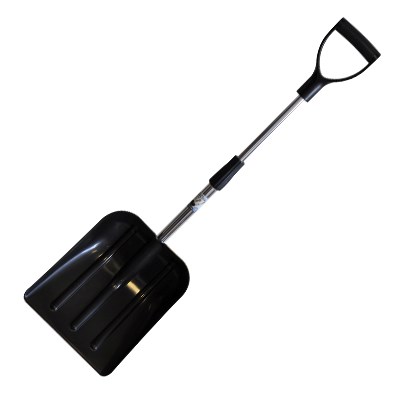 Hillbrush Compact D-Grip Compact Telescopic Shovel