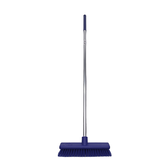 Hygiene Broom with Handle - 12" - Soft