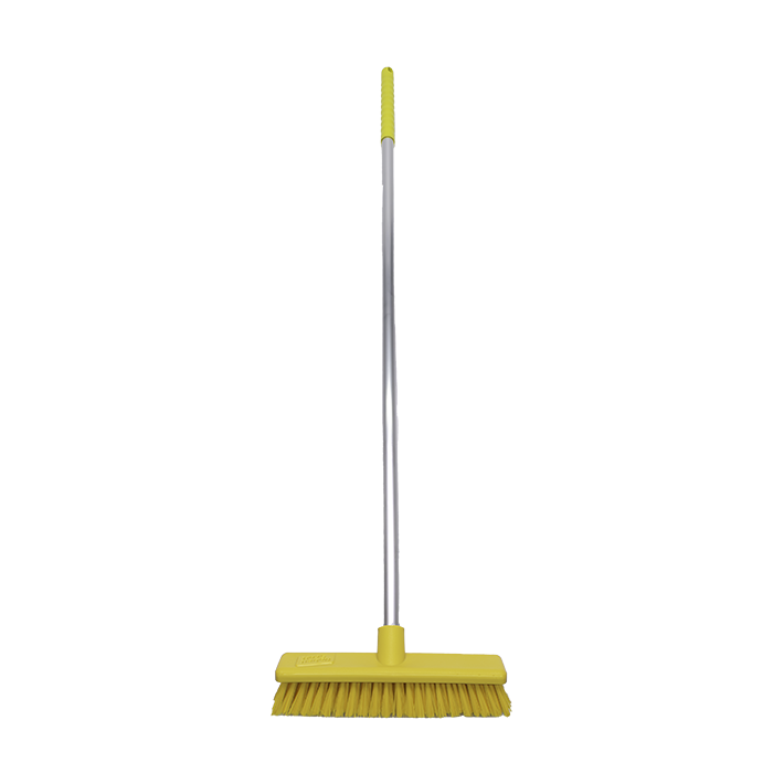 Hygiene Broom with Handle - 12" - Soft