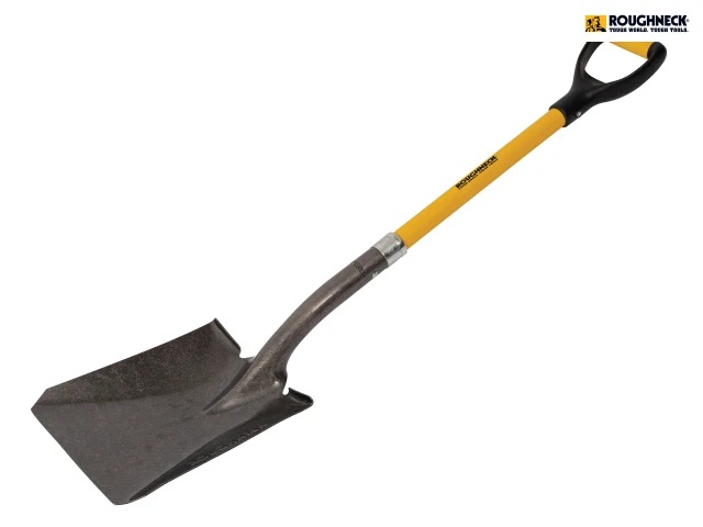Roughneck Square Point Shovel with D-Grip - 215x914mm