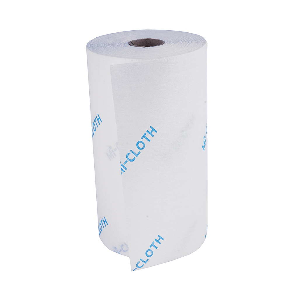 Disposable Microfibre Cloth on a Roll - Blue