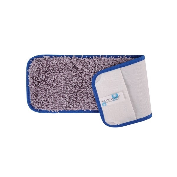 Microfibre Flat Mop Head Nano-Ag - Blue  