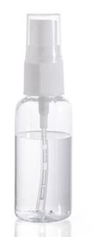 Clear Bottle with Spray Top - 30ml