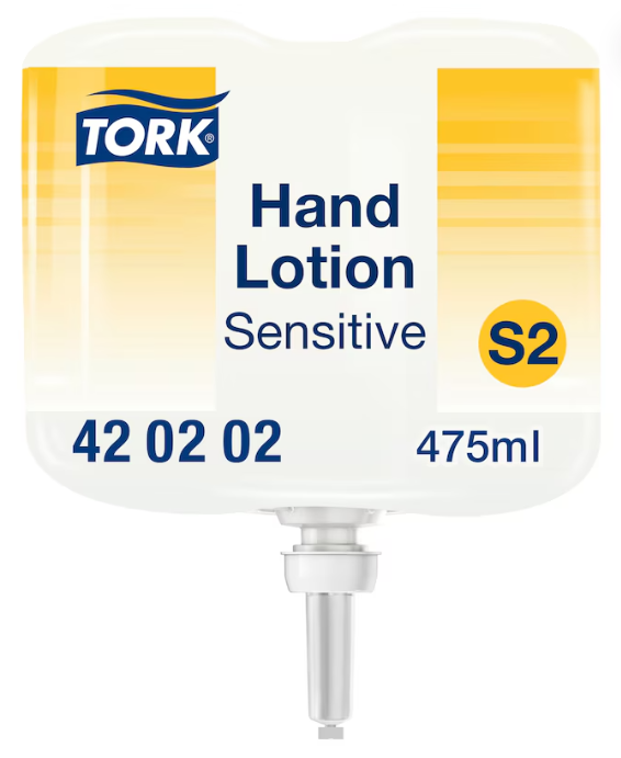 Tork S2 Moisturising Hand Lotion Cream - Case of 8 x 475ml