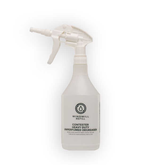 Windmill Contester Screen Printed Trigger Spray Bottle/Head - 750ml - Various Trigger Head Colours