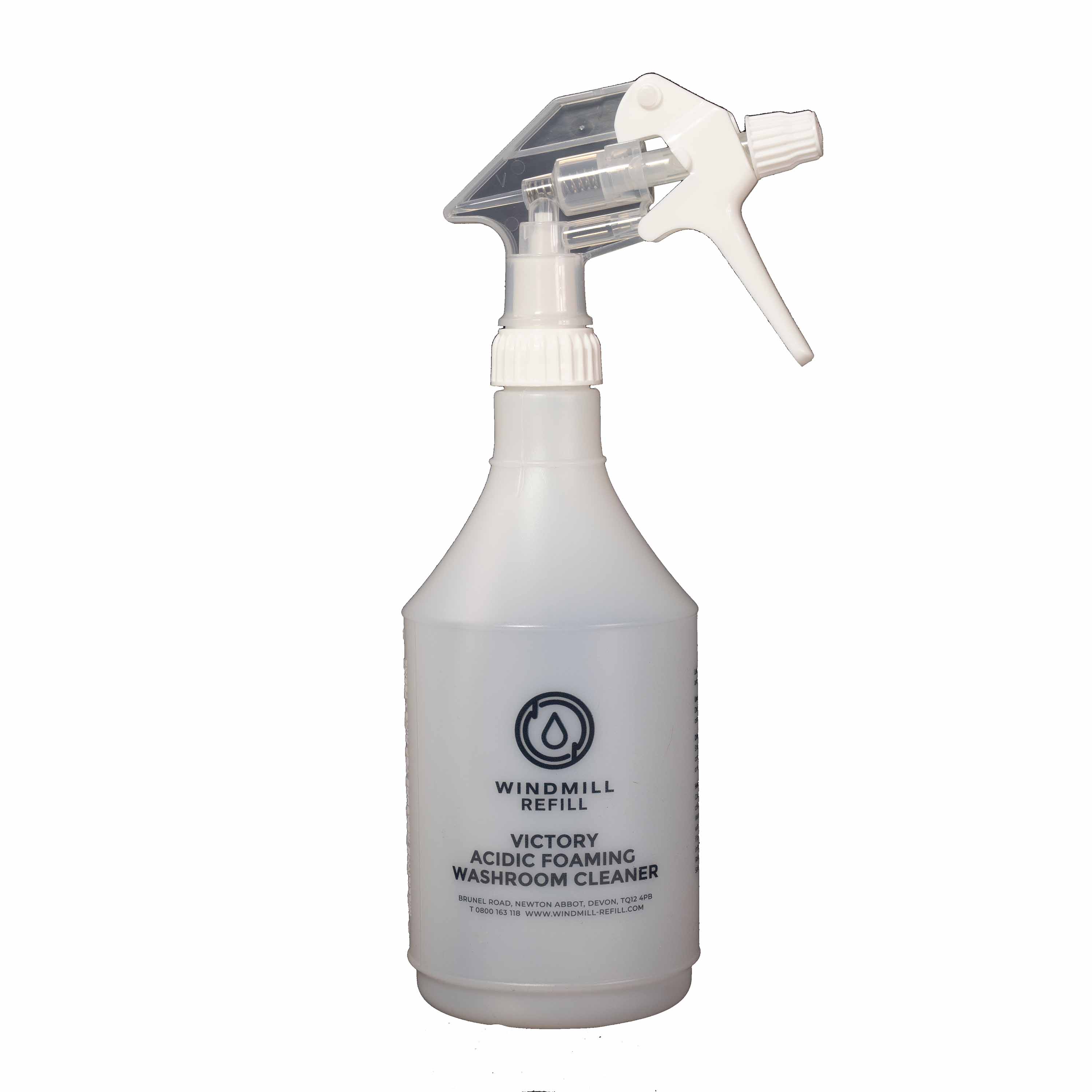 Windmill Victory 750ml Trigger Spray Complete with White Foaming Trigger Head and Label