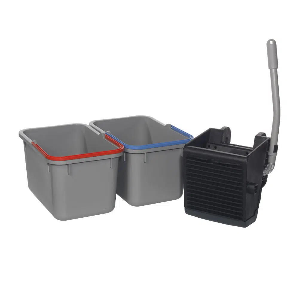 Numatic Double Bucket & Wringer with Foam Insert for Eco-Matic EM3/EM5 Trolleys