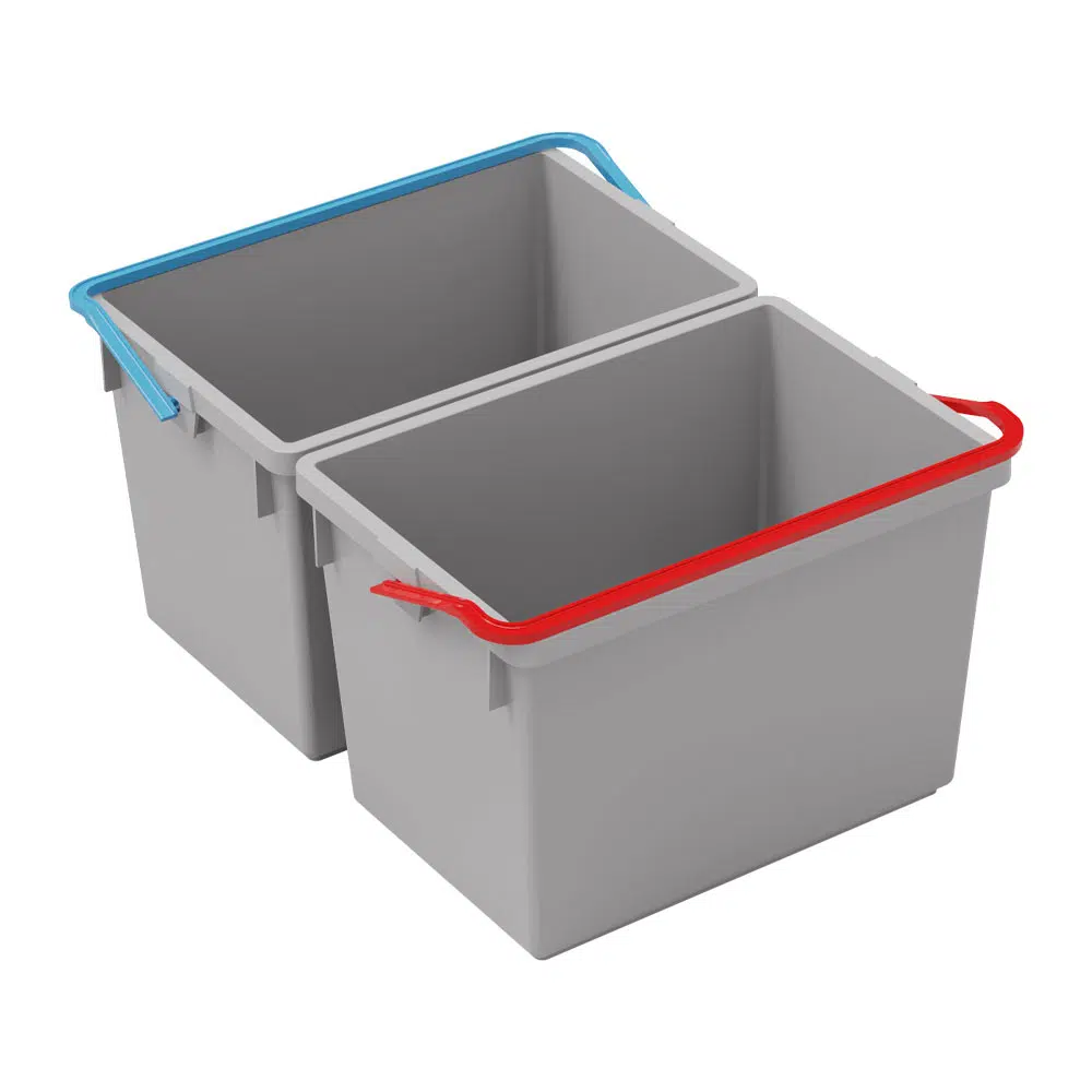 Numatic SRK22 Colour-Coded Handle Bucket Kit - 2x10L for Eco-Matic Trolleys