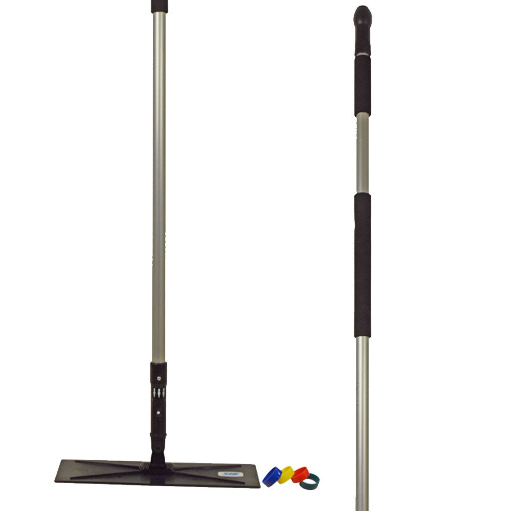 SYR Lint Free Microfibre Flat mop Snap mop Heavy Duty Head 40cm RED code 