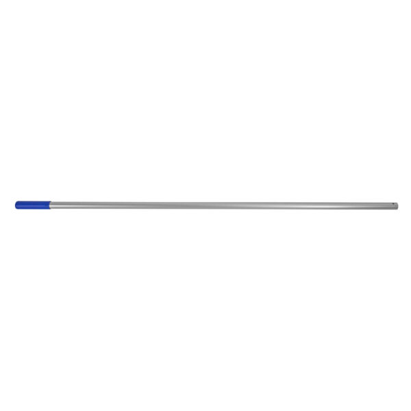 Blue Aluminium Handle with Drilled End for Straight Sweepers 135cm