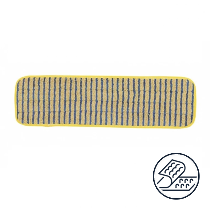 Microfibre Scrubber Mop Head - Hygen - 40cm