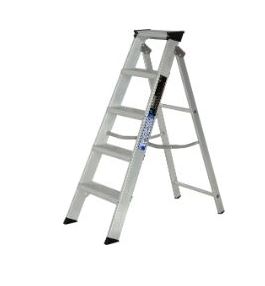 5 Tread Step Ladder Aluminium - CLASS 1
