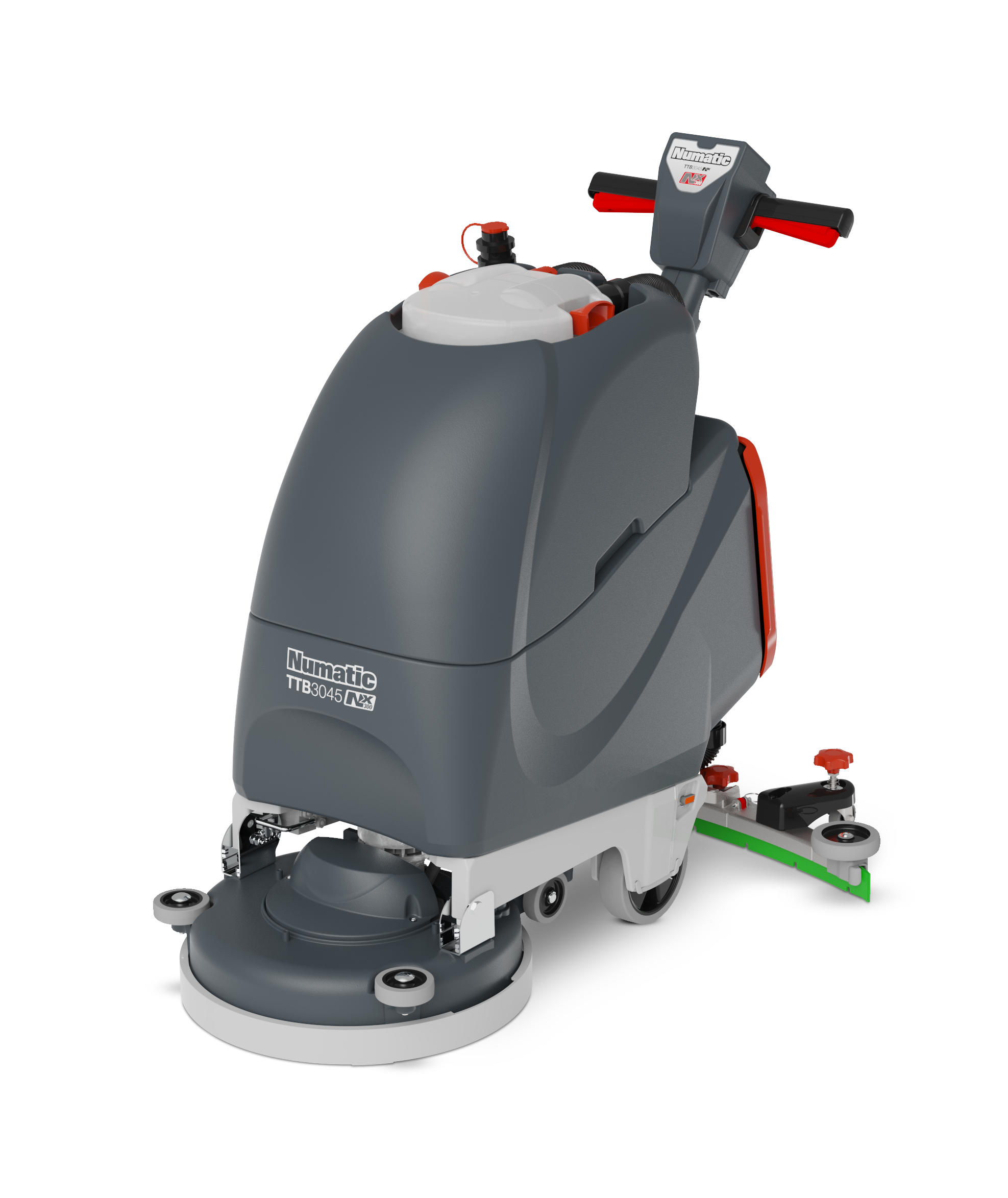 Numatic TTB3045NX Li-Ion Battery Powered Scrubber Drier, Including 2 Batteries & Charger