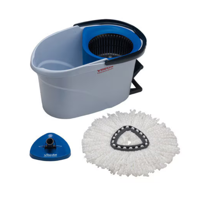 Vileda UltraSpin - Easy Wring Mopping System - Blue