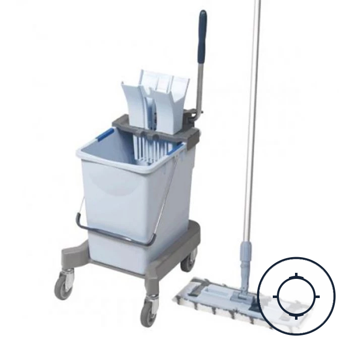 Vileda UltraSpeed Pro Micofibre Mopping Kit - Inc Bucket, Handle, Frame & Mop Head