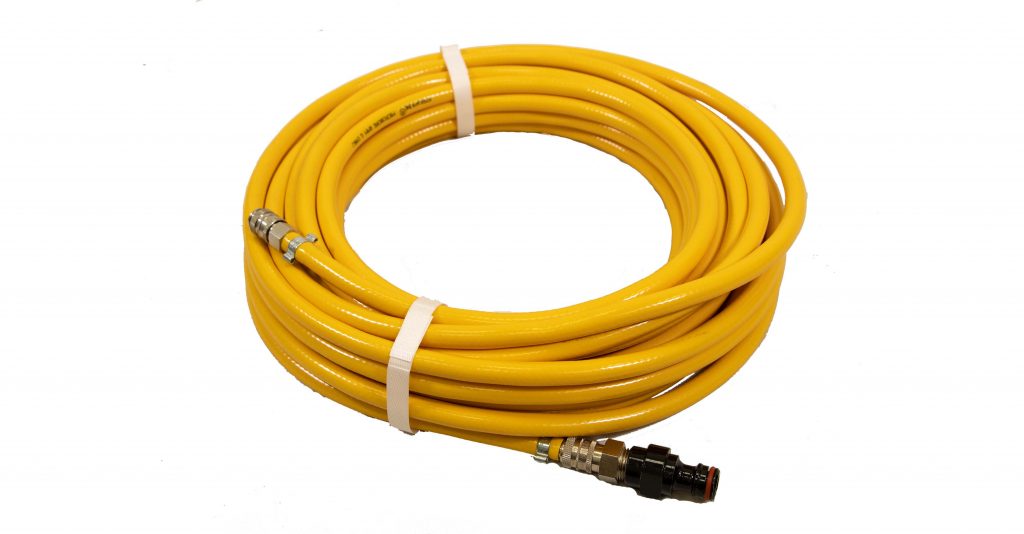 15m Microbore Hose with Female Connector & Hose-lock Connector
