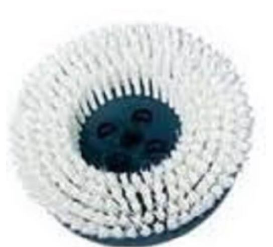 Truvox Shampoo Brushes: For Cimex Cyclone 38 - White