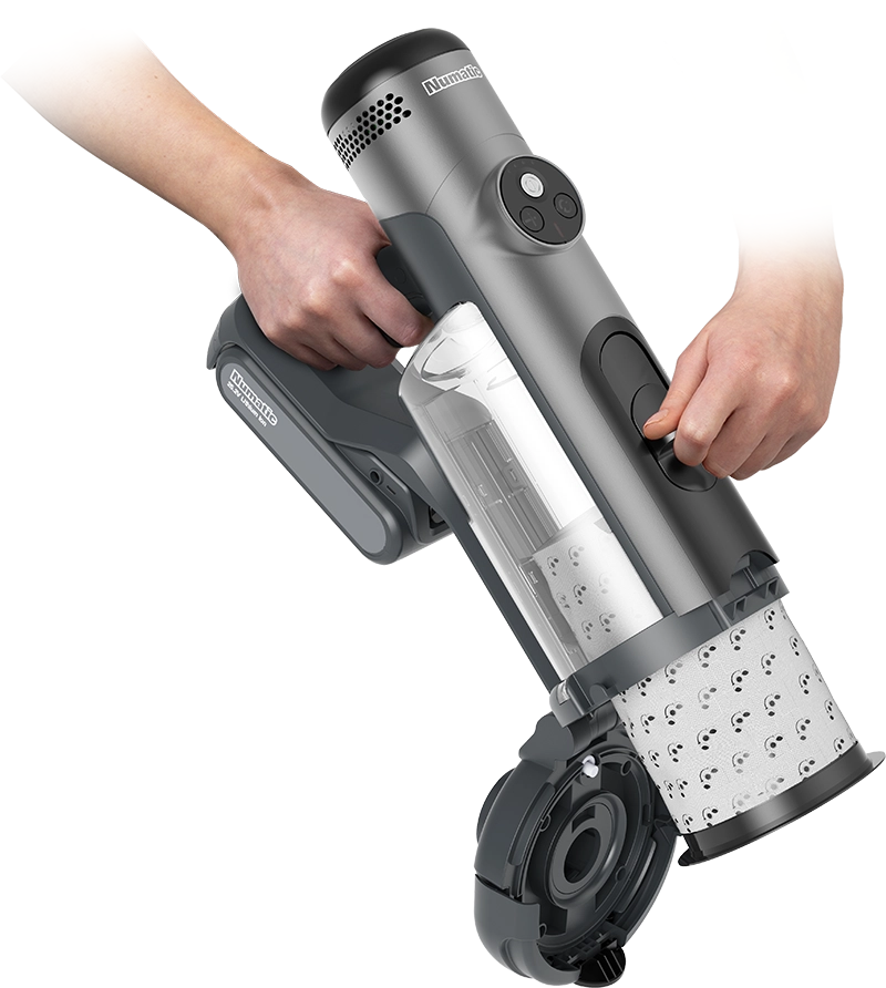 Numatic Quick - Battery Powered Stick Vacuum with 2 Batteries