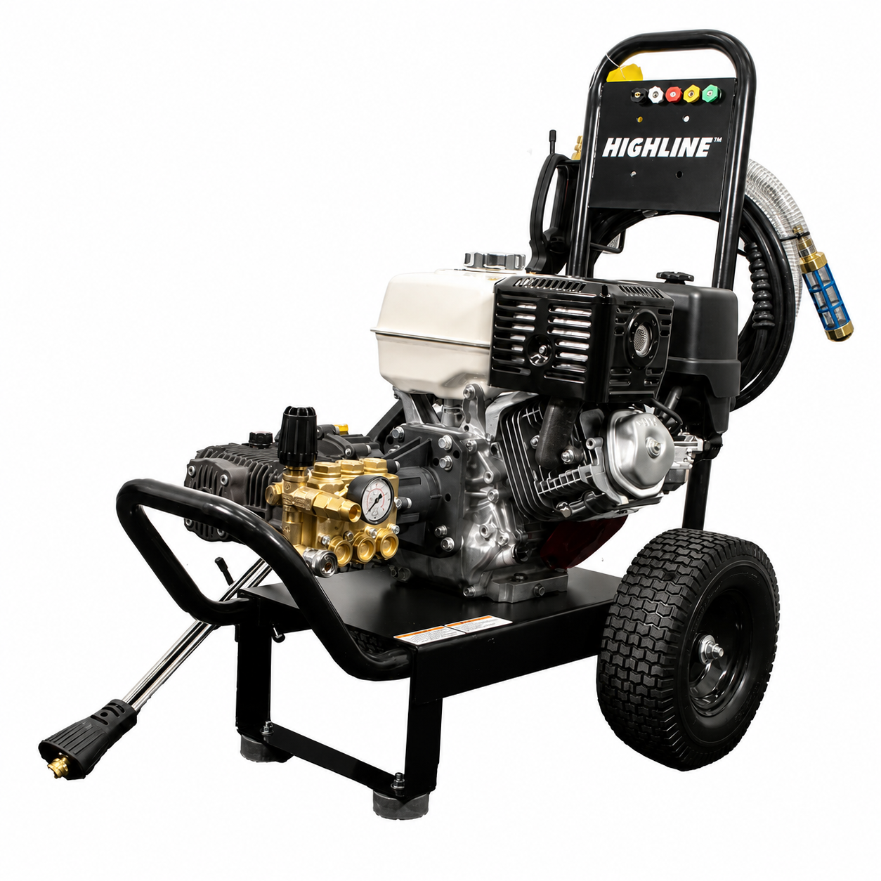 Honda Powered Petrol Pressure Washer - 16LPM 276 Bar Geared Interpump Pressure Washer