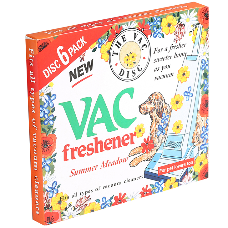 Vacuum Air Freshener Discs Summer Meadow - Pack of 6