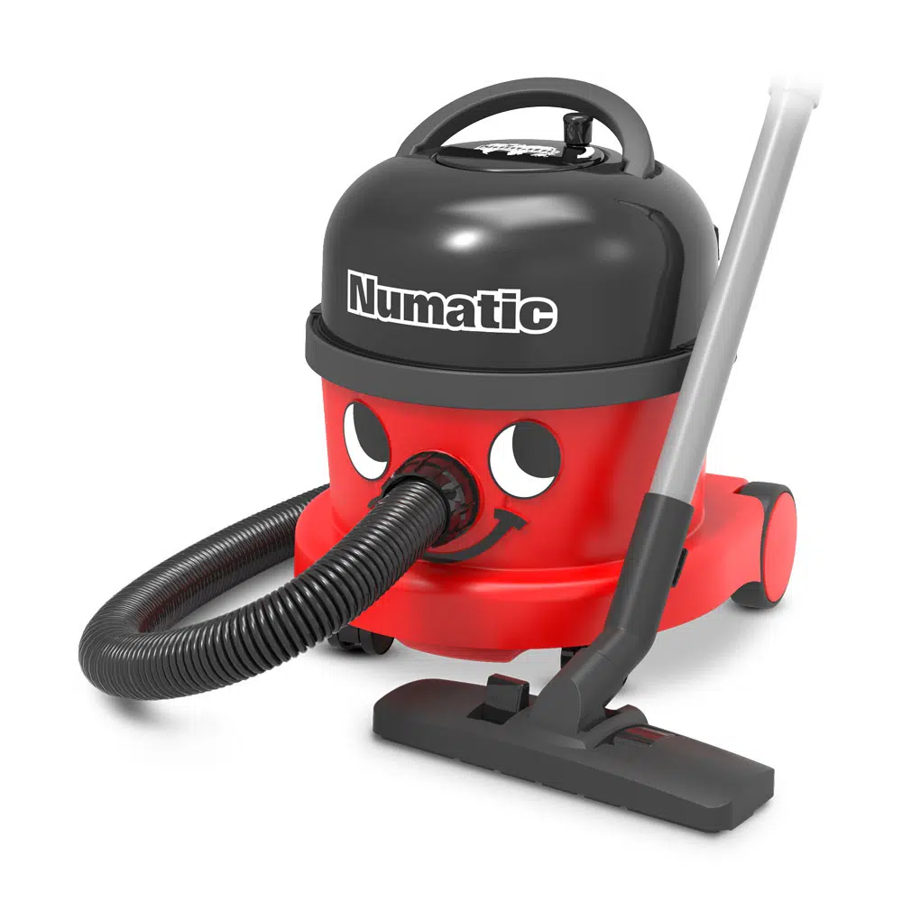 Numatic NRV240 Red Vacuum Cleaner with Rewind & Toolkit