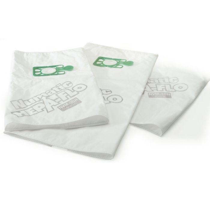 Numatic NVM2BH Hepaflo Dust Bags: For 350/370