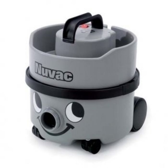 Numatic Grey 8L Tub Vacuum Cleaner inc Aluminium Tubes & Tools - No Cable Rewind