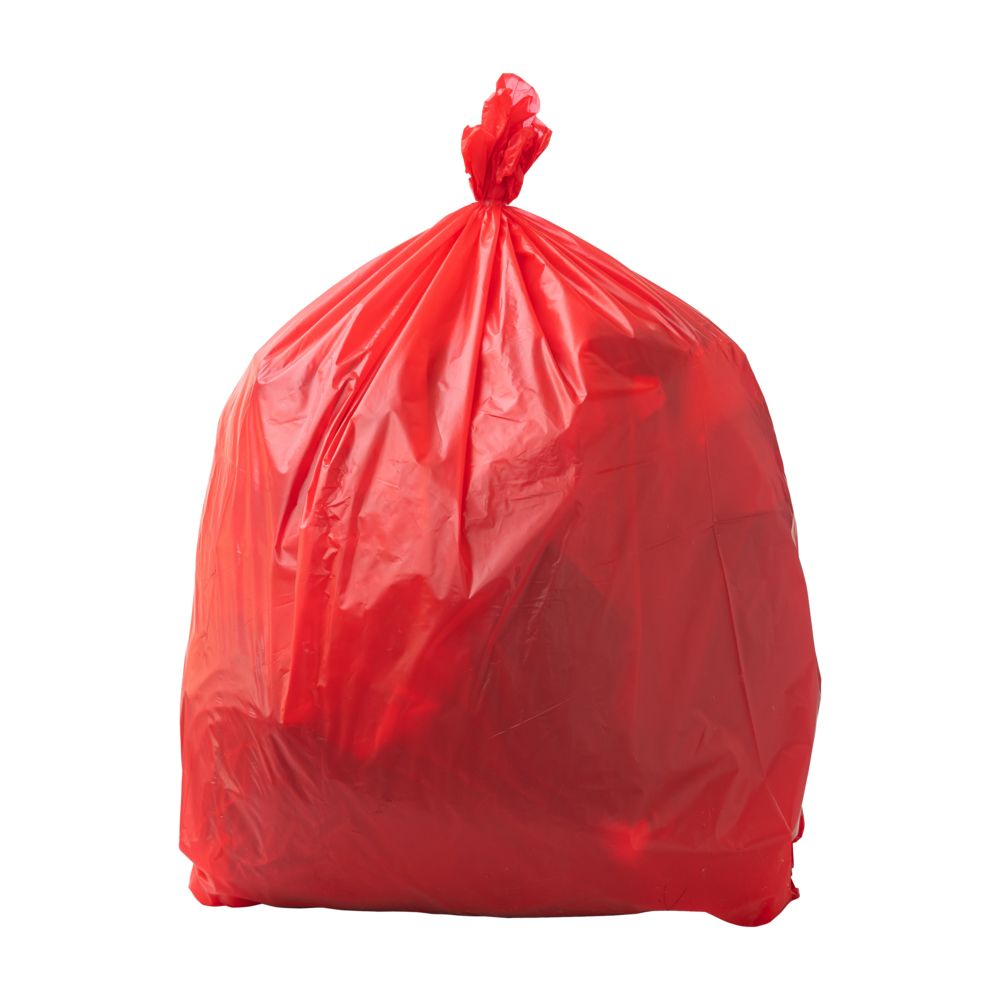 Refuse Sacks - Heavy Duty - 90L/15kg - Box of 200 - Red