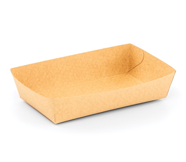 Kraft Paper Snack Tray - Small - Case of 500