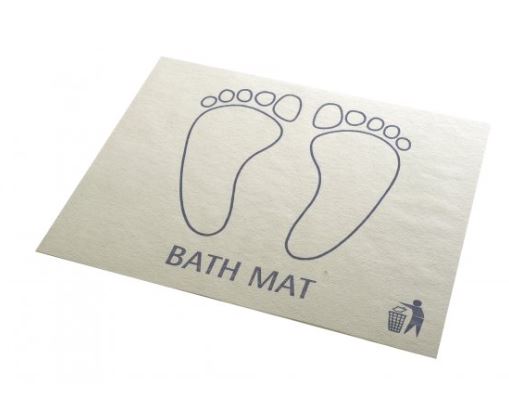 Disposable Bath Mats - Box of 500