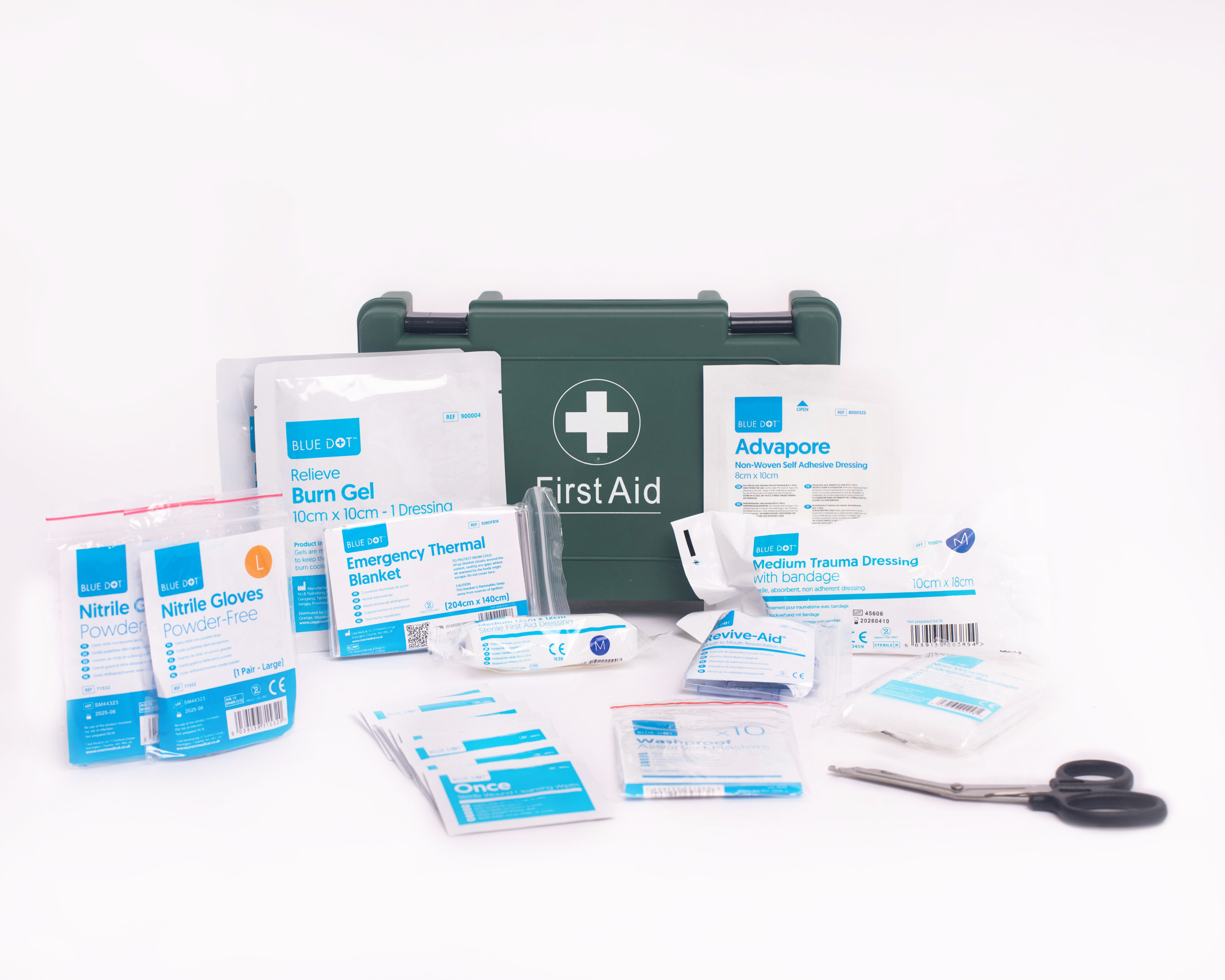 Blue Dot BS 8599-1 Travel First Aid Kit