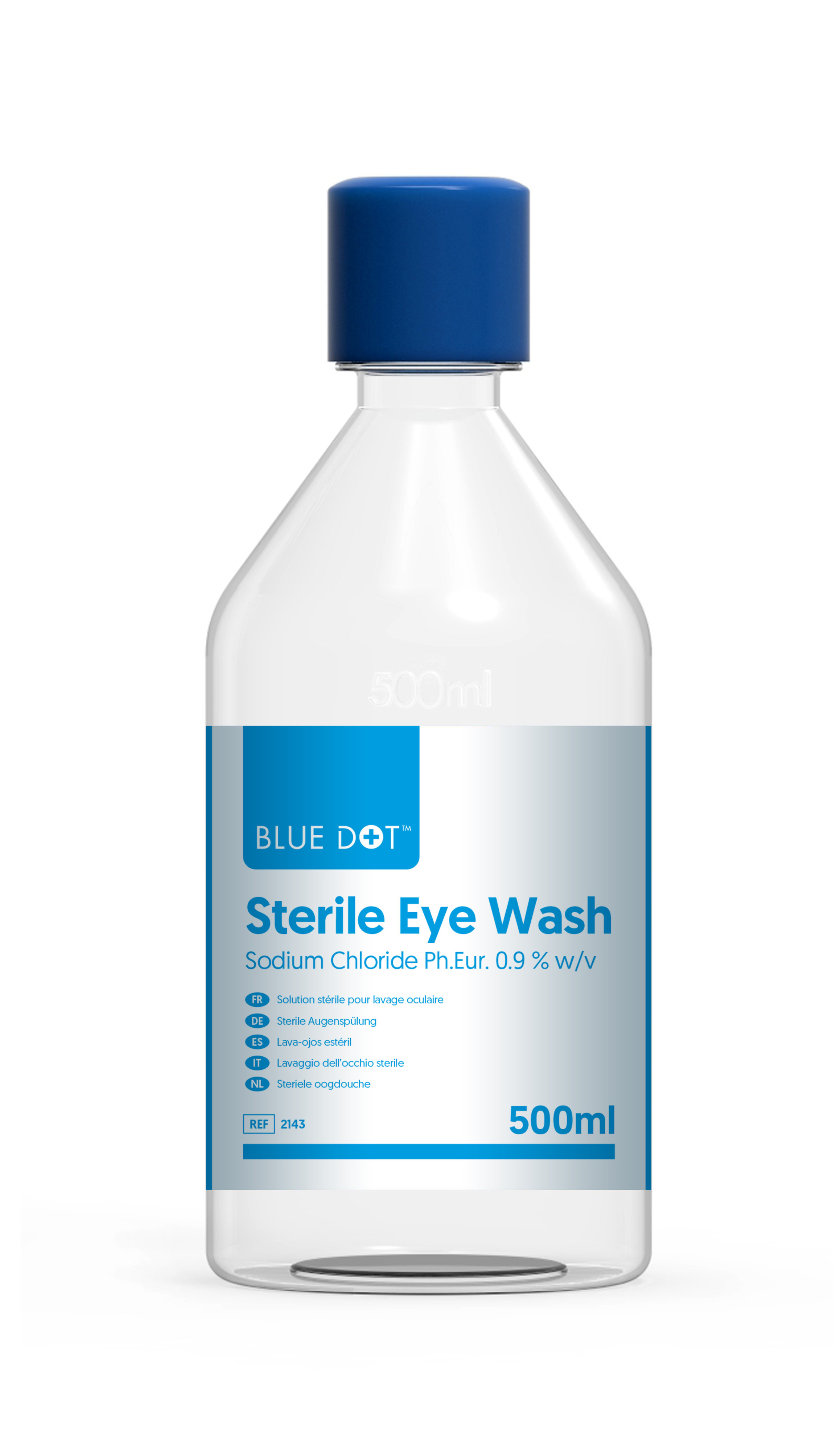 Blue Dot Eye Wash Solution - 500ml