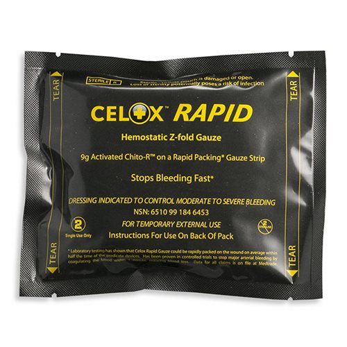 Celox™ Rapid Z-Fold Gauze Dressing - 5ft