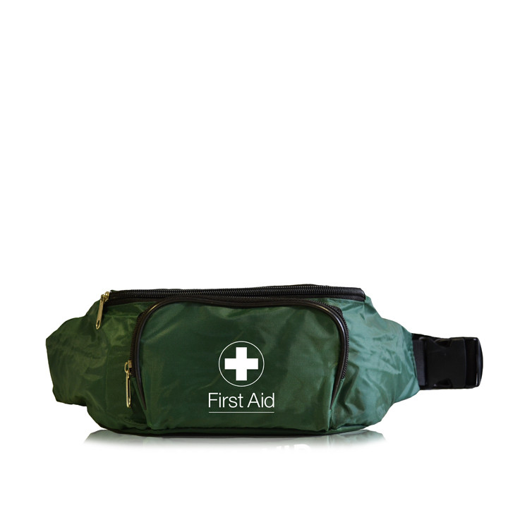 Empty First Aid Bum Bag - 2 Compartments