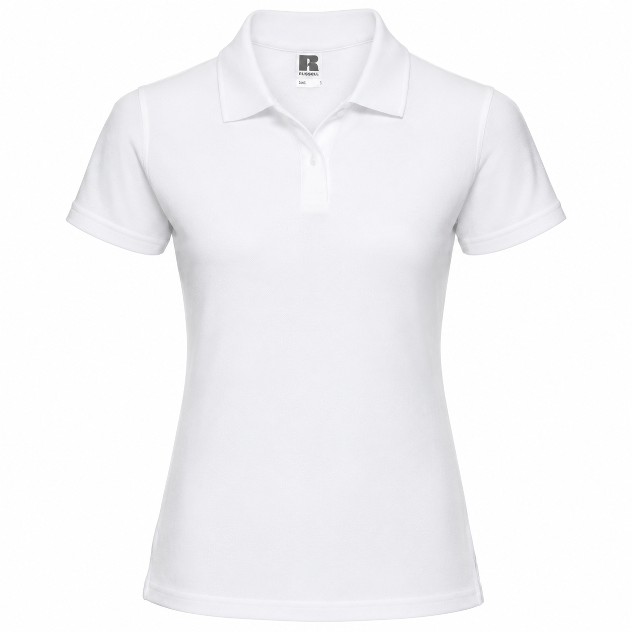 Russel Ladies' Classic Polycotton Polo Shirt - White - X Small