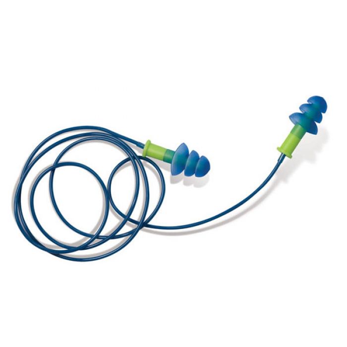 Noisebeta Re-useable Metal Detectable Corded Ear Plugs