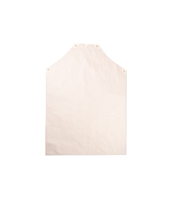 PVC Apron, Ties Not Included - White