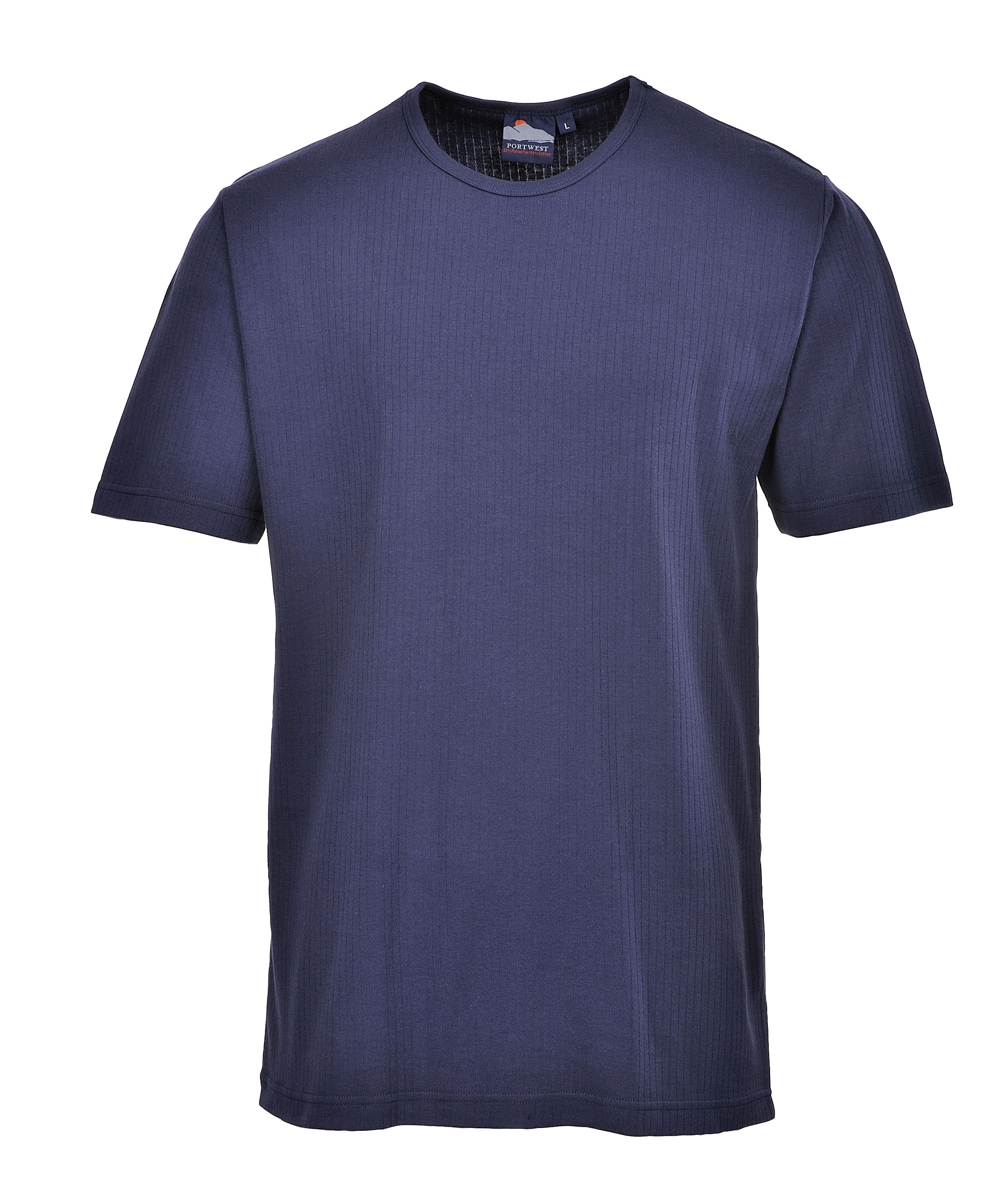 Thermal T Shirt - Navy
