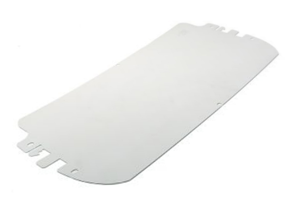 202mm  Polycarbonate  Clear Visor ( FIts F801 carrier)