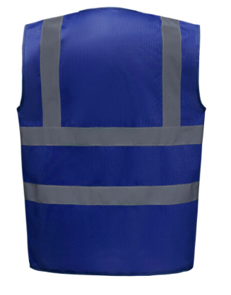Enhanced Hi-Vis Waistcoat - Royal Blue