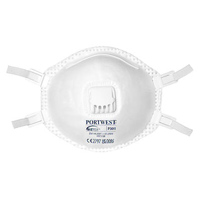 FFP3 Valved Respirator (With adjustable straps) - Pack of 10