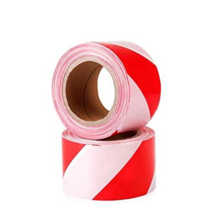 Barrier Tape - 75mmx500m - Red/White