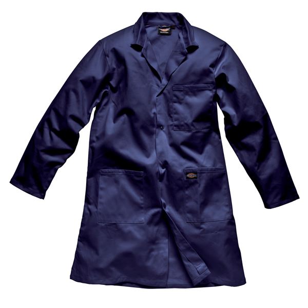 Dickies Warehouse Coat Navy AUK Hygiene