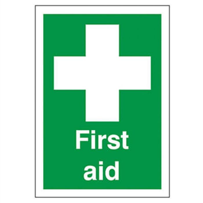 Self Adhesive Sign - First Aid Sign